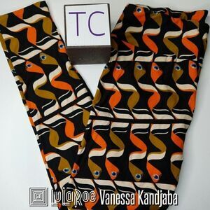 LuLaRoe TC Leggings Worms Snakes NEW